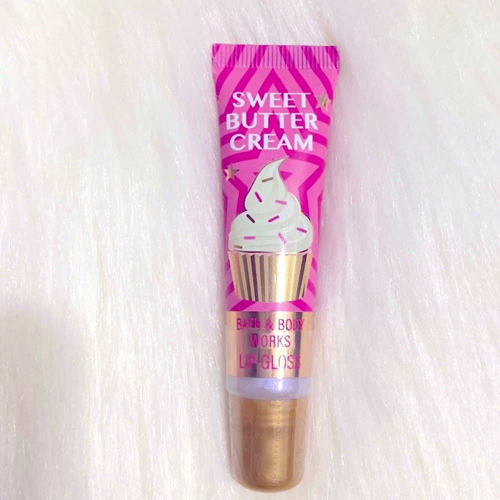 Bath and Body Works Sweet Butter Cream Lip Gloss NWT Sealed